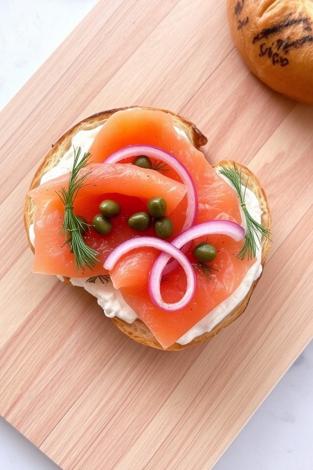smoked salmon cream cheese