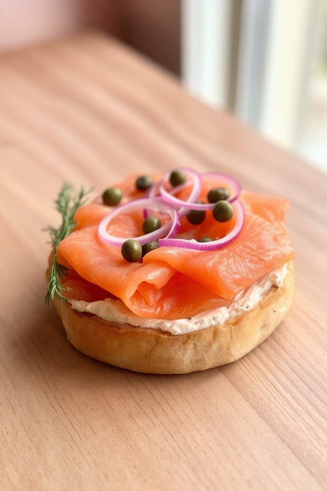 smoked salmon for brunch