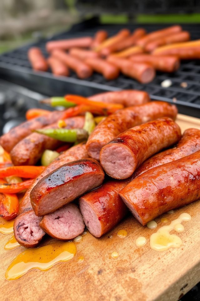 smoked venison sausage delight