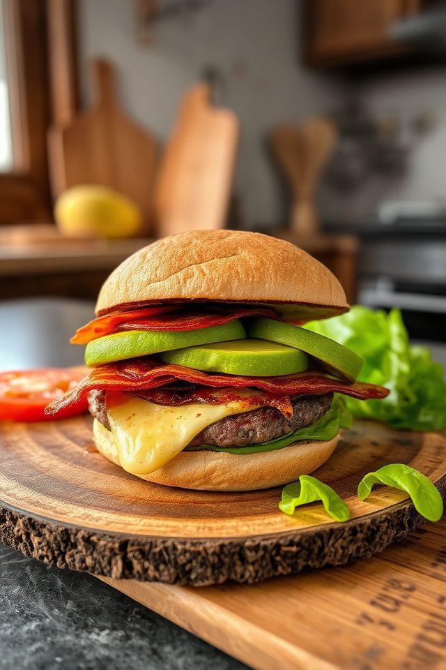 smoky avocado bacon flavor