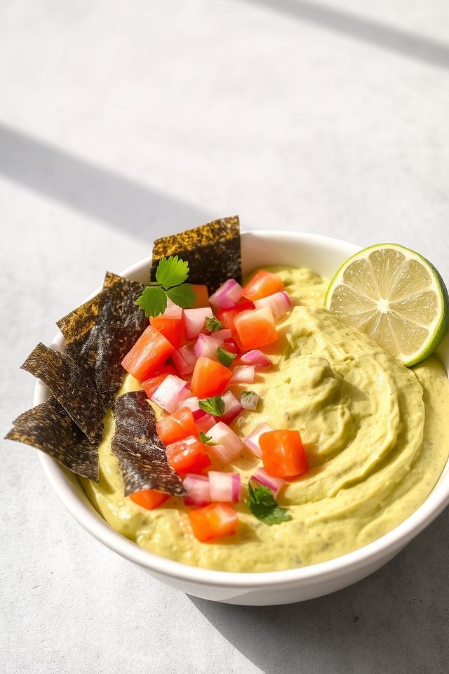 smoky avocado salsa dip