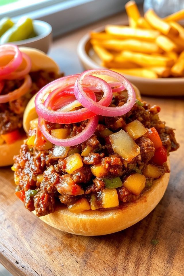 smoky barbecue beef brioche