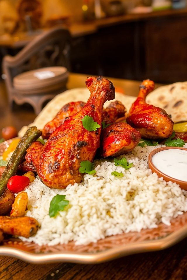 smoky indian chicken dish