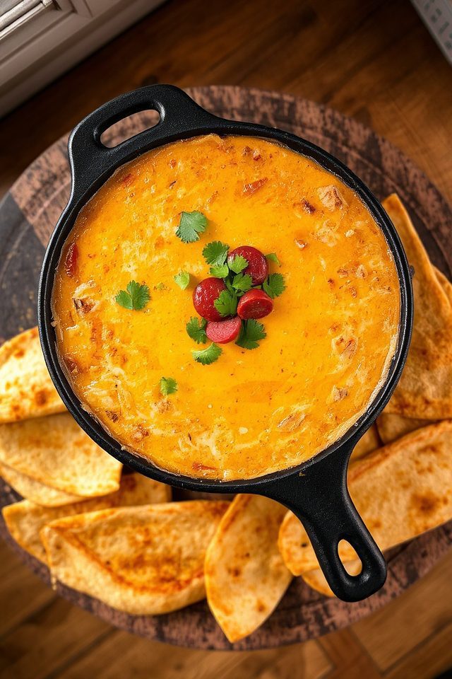 smoky mexican cheese dip