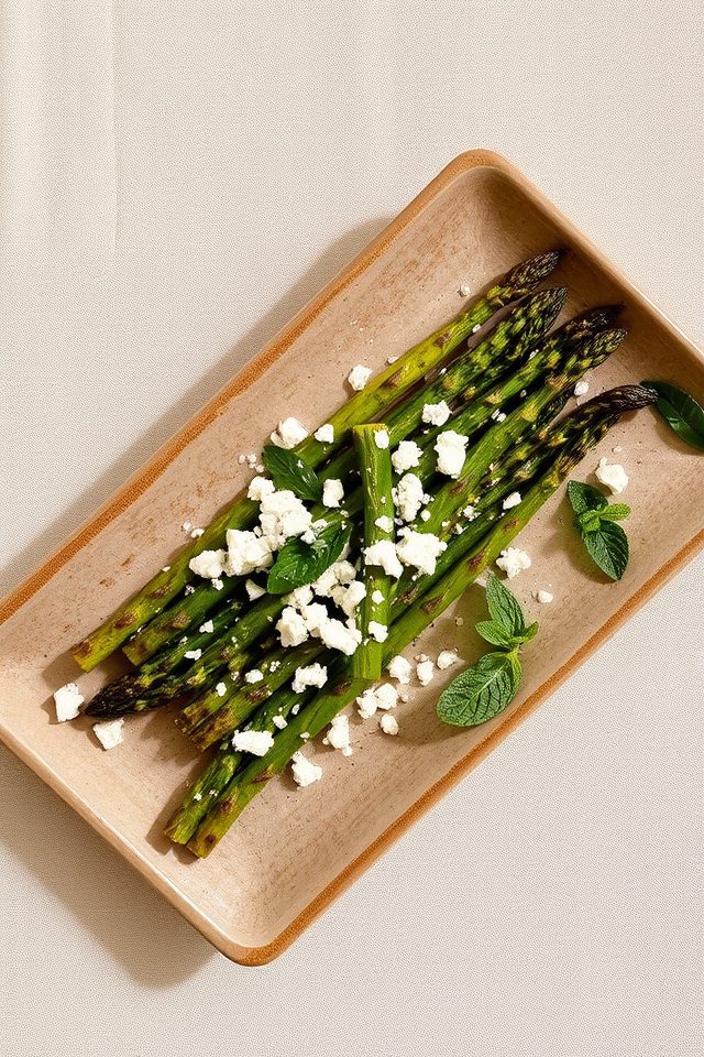 smoky springtime asparagus delight