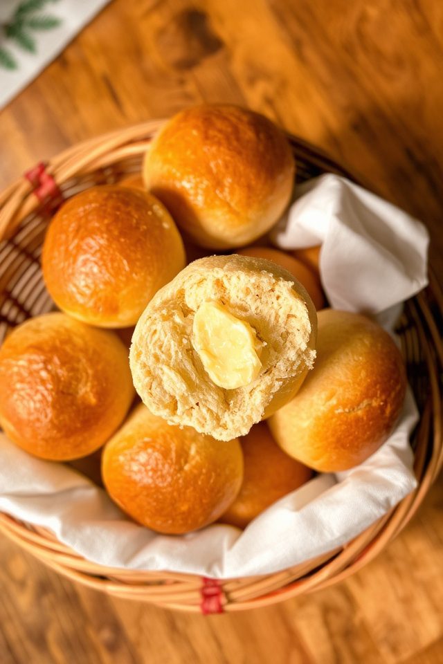 soft and fluffy rolls