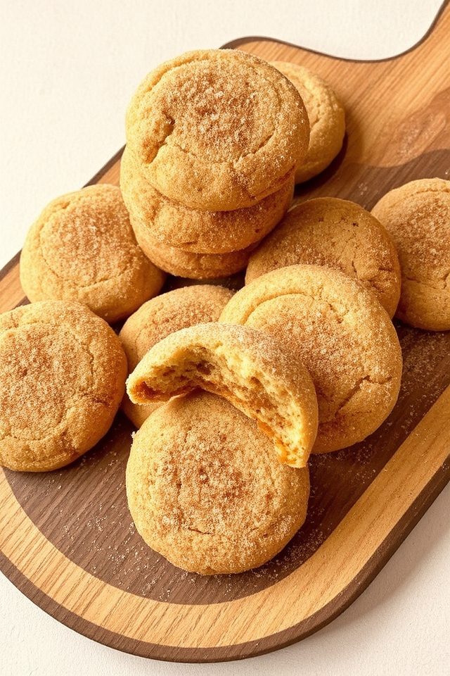 soft cinnamon sugar cookies