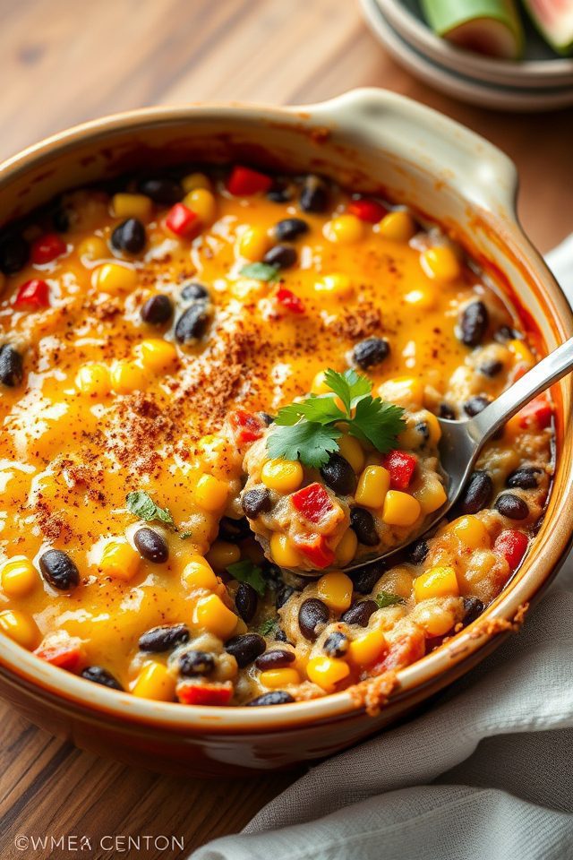 southwest black bean casserole