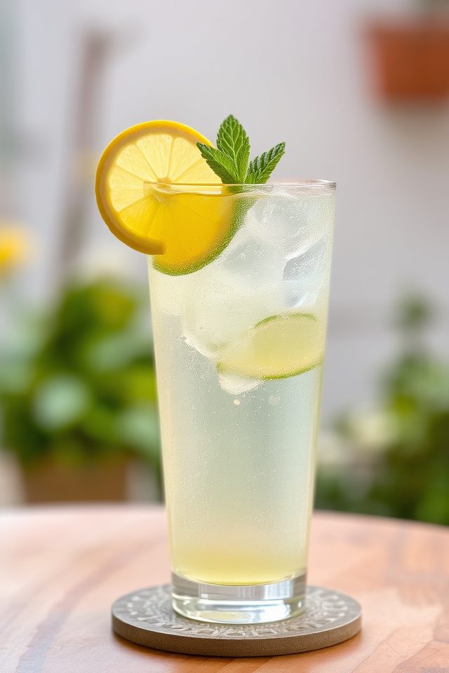 sparkling refreshing juice drinks
