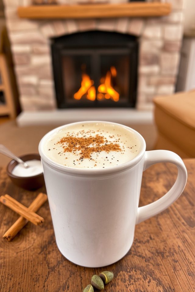 spiced black tea drink