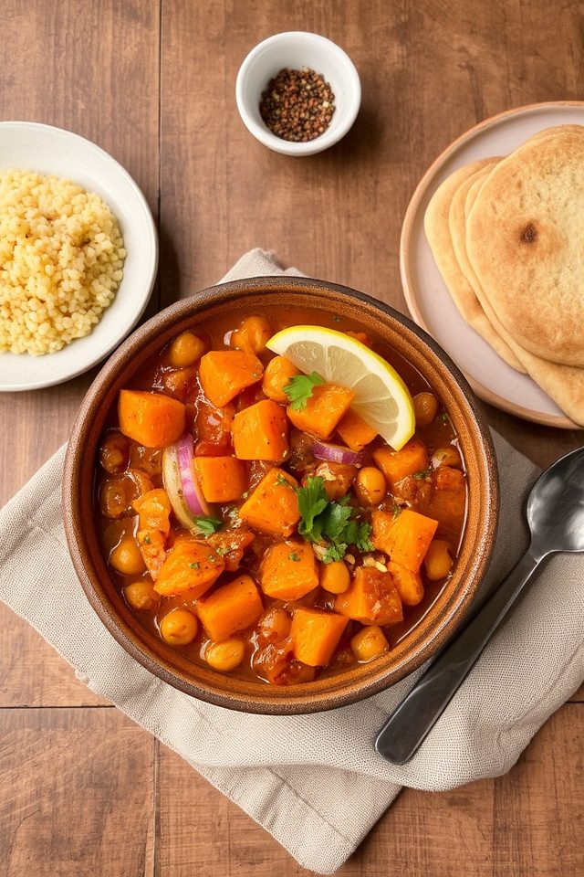 spiced chickpea sweet potato