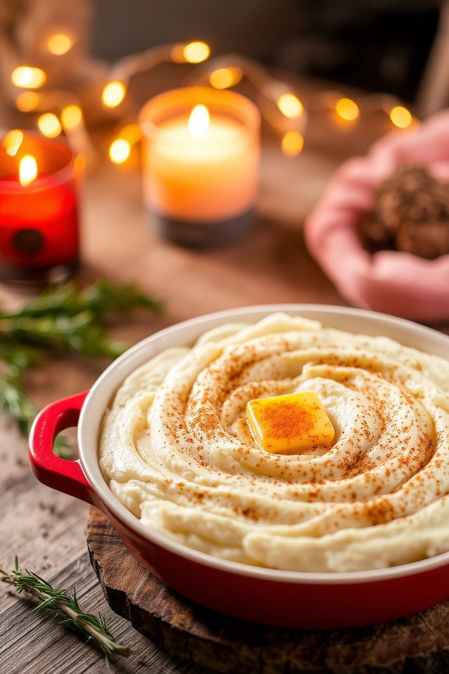 spiced holiday mashed potatoes