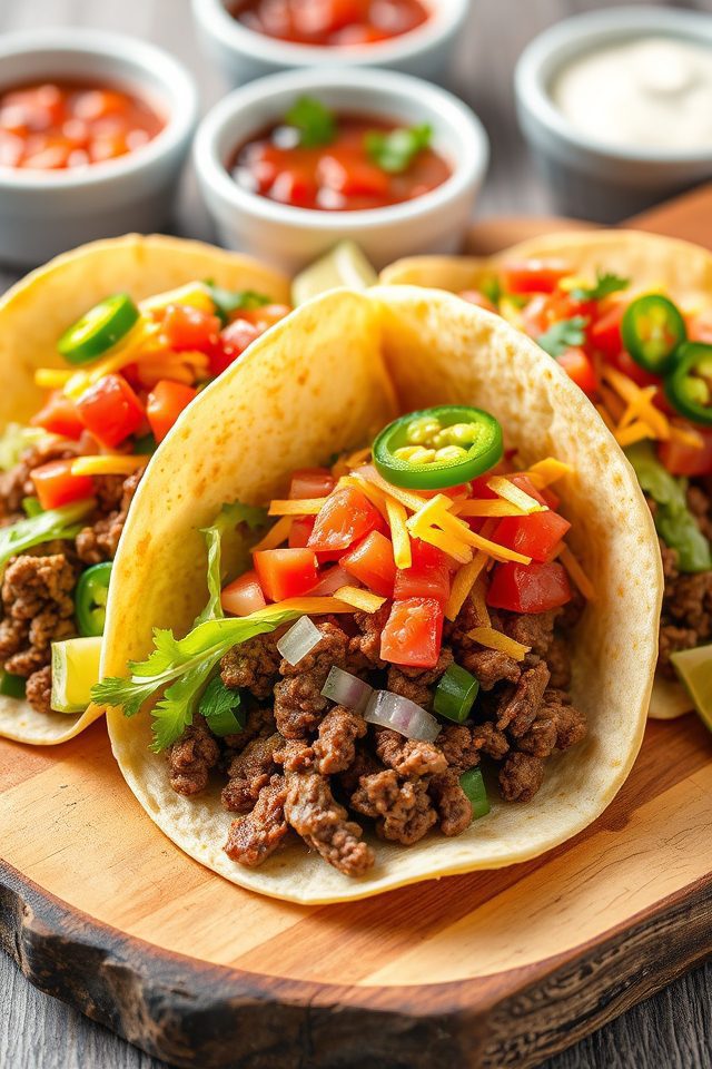 spiced minced beef filling