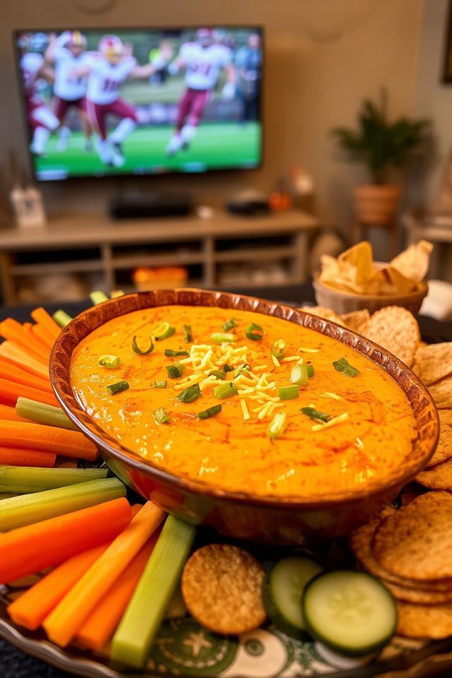 spicy chicken party dip