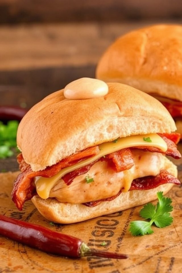 spicy chicken sandwich delight