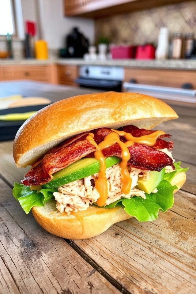 spicy chicken sandwich delight