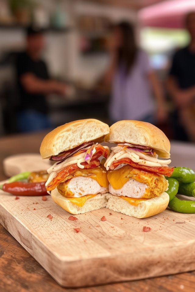 spicy chicken sliders recipe