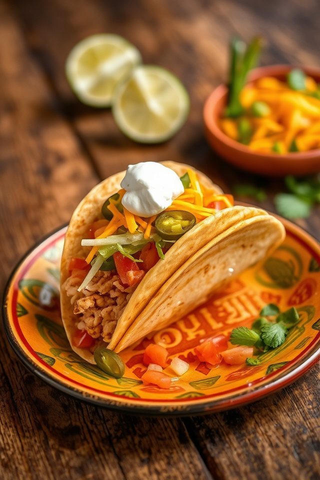 spicy chicken taco recipe