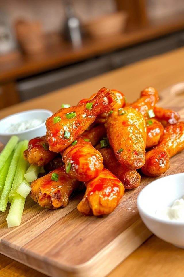 spicy chicken wings recipe