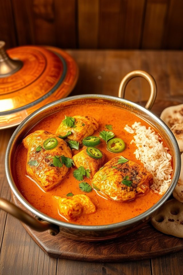 spicy coconut fish curry