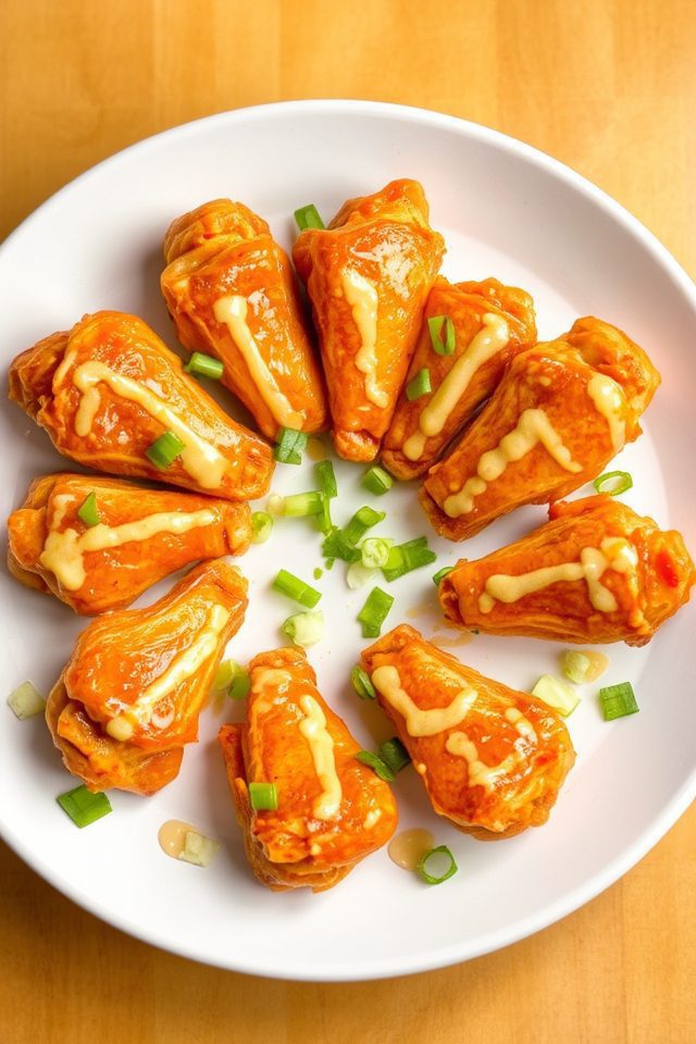 spicy crispy chicken wings
