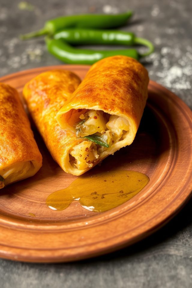 spicy crunchy fried snack