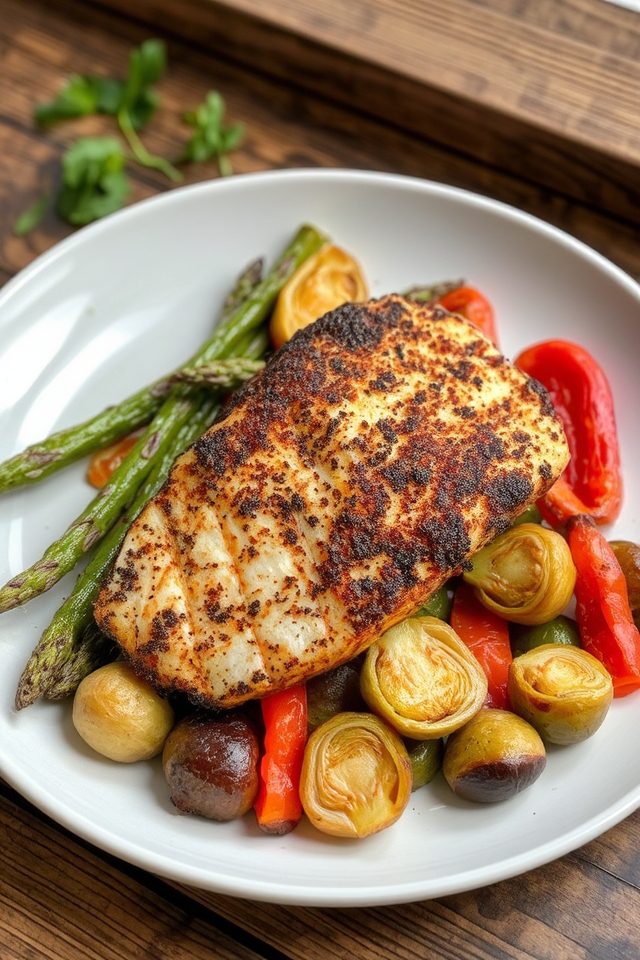 spicy fish with vegetables