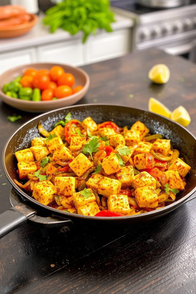 spicy indian stir fry