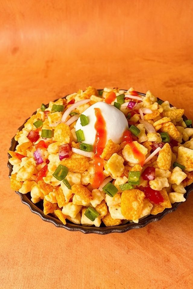 spicy indian street food