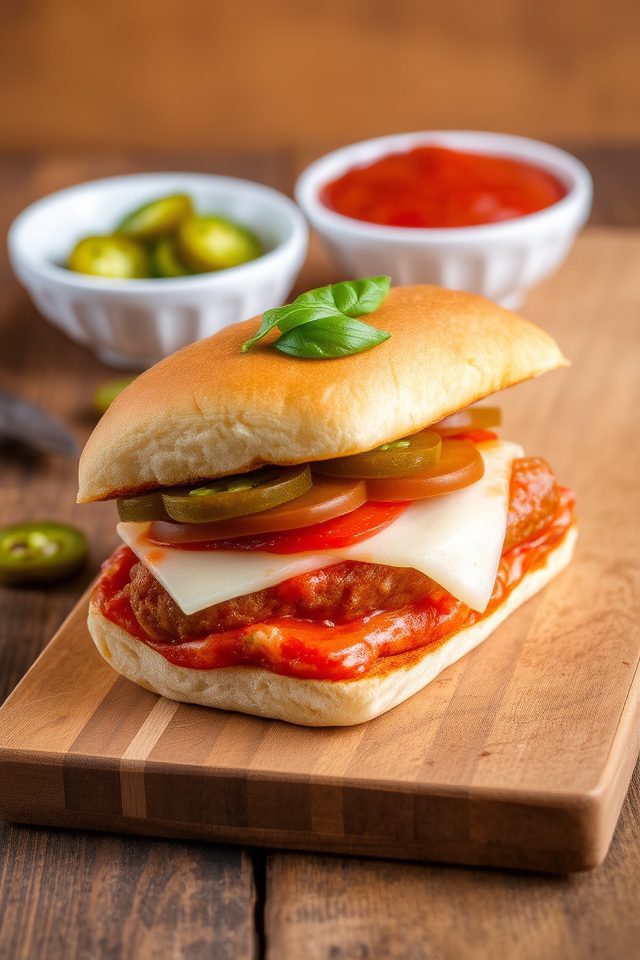 spicy italian sub sandwiches