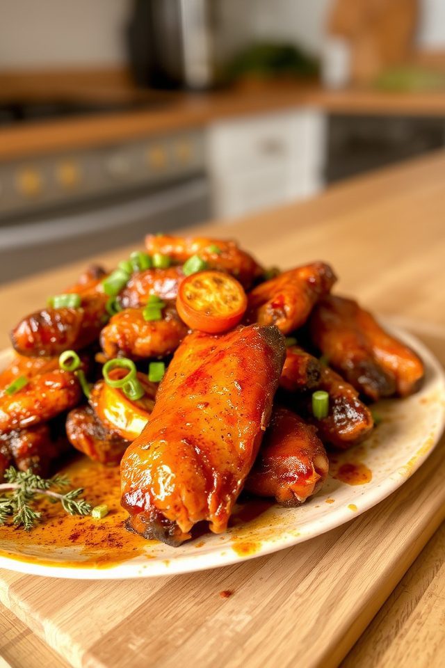 spicy jerk chicken wings