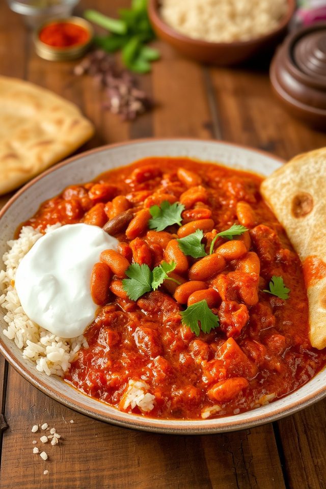 spicy kidney bean dish