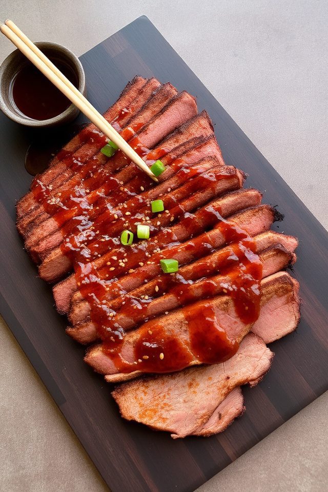 spicy korean brisket dish