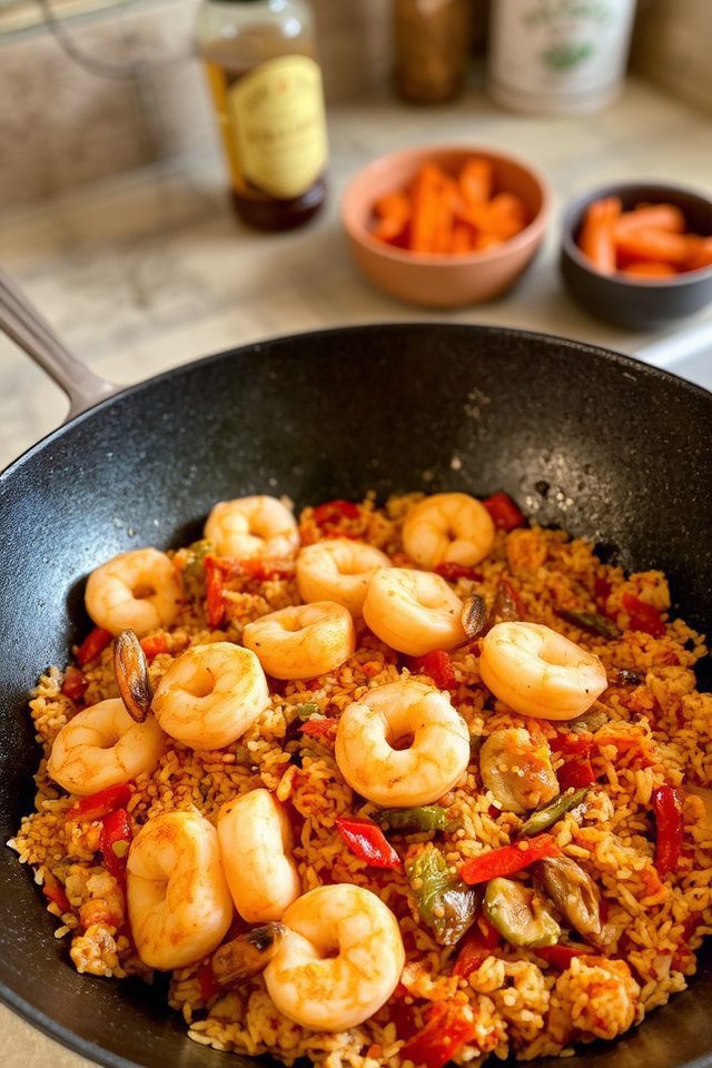 spicy korean fried rice