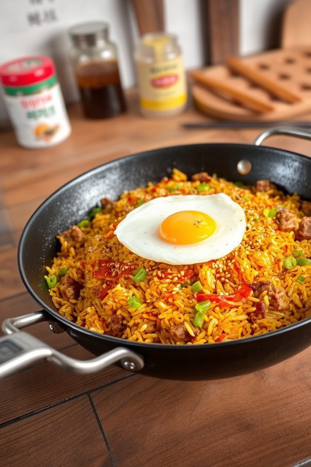 spicy korean fried rice