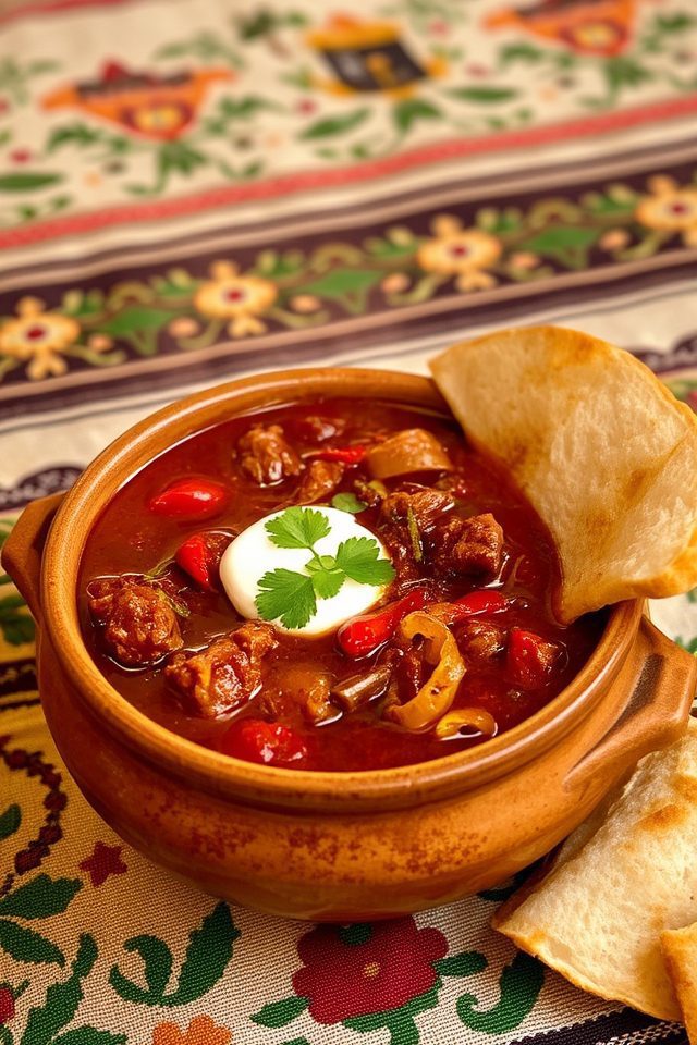 spicy mexican beef stew