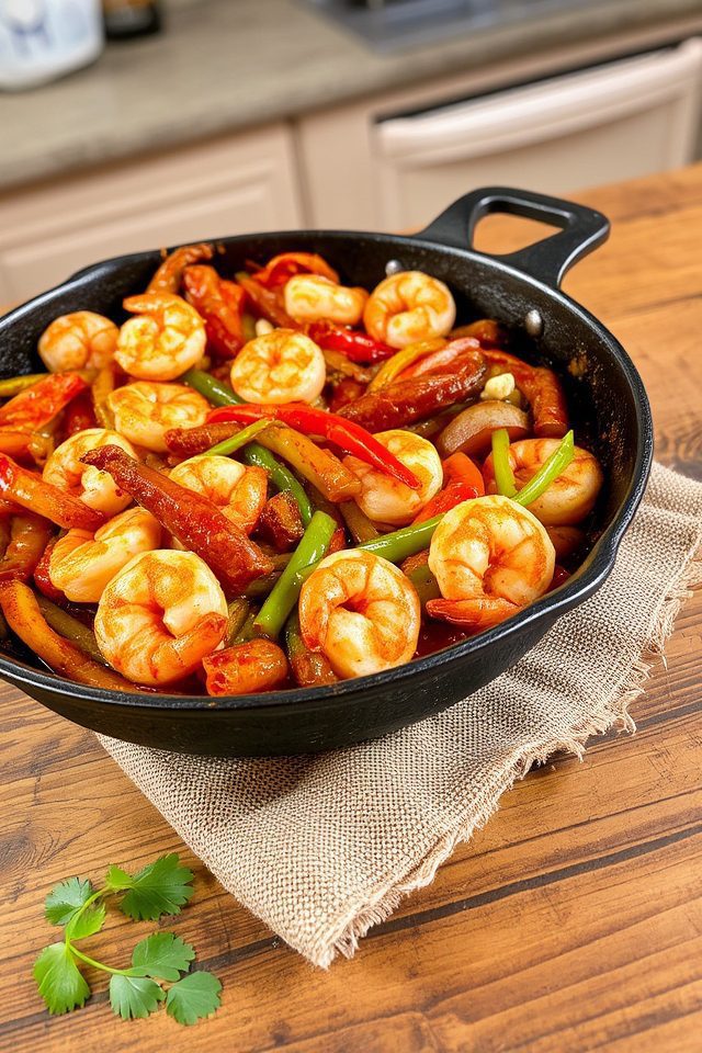 spicy seafood one pot