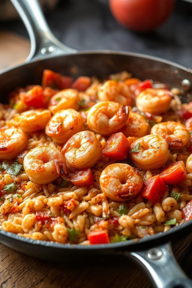 spicy shrimp one pot