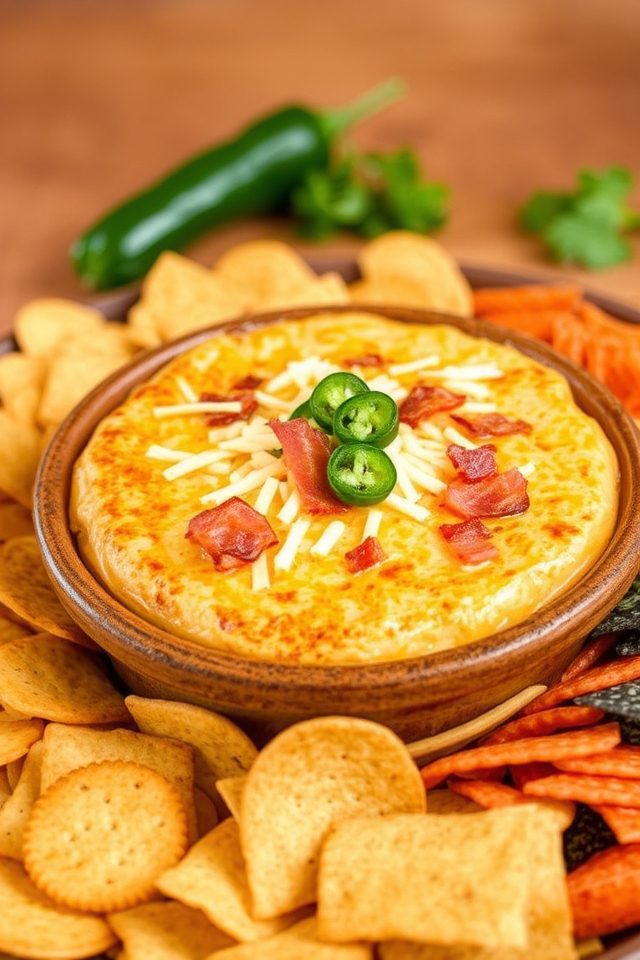 spicy smoky cheese dip