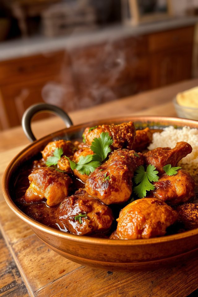 spicy south indian dish