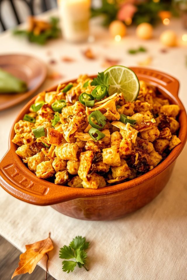 spicy southwestern food delight
