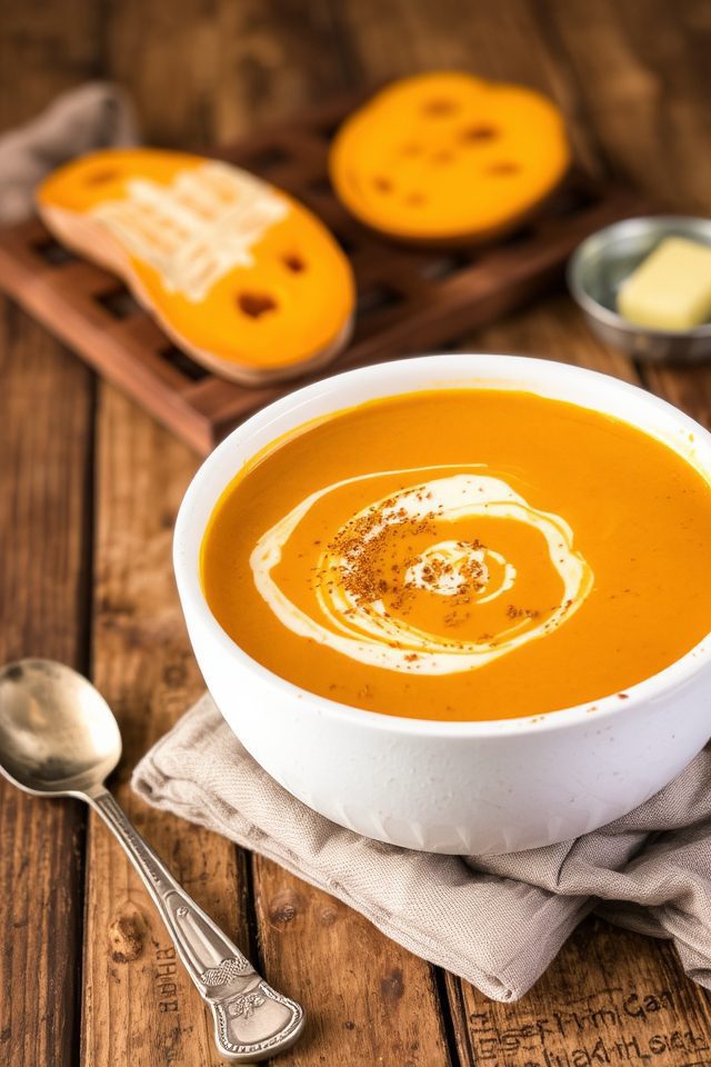 spicy squash sweet soup