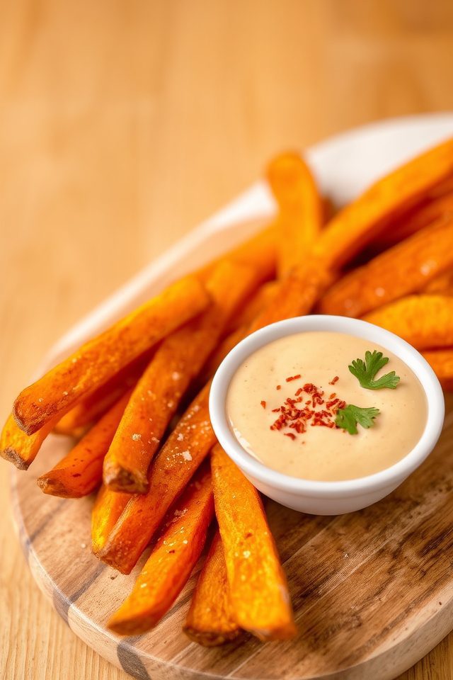 spicy sweet potato fries