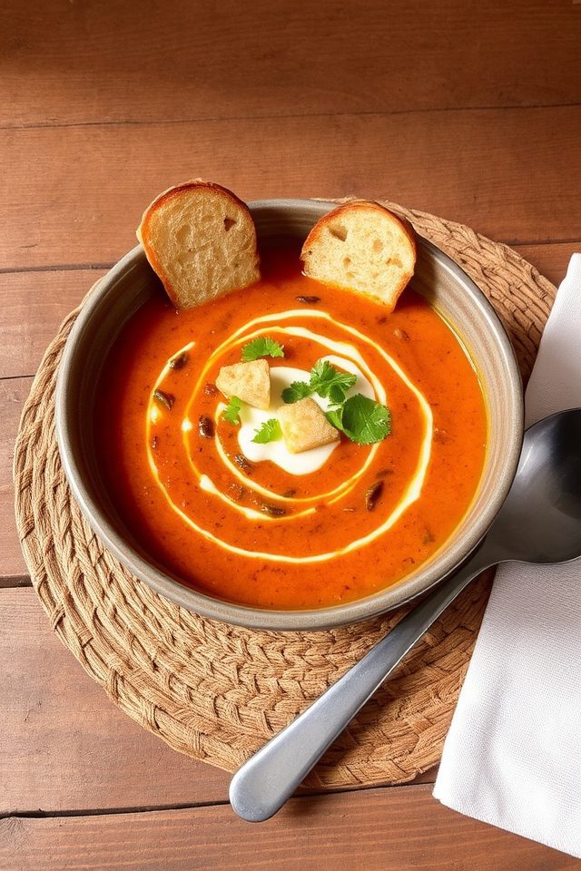 spicy sweet potato soup