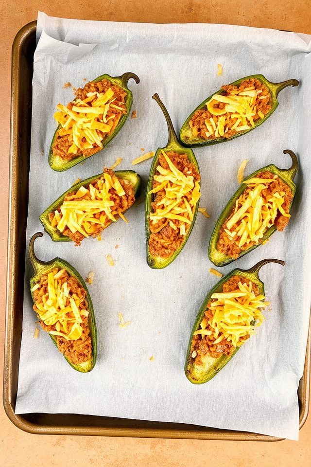 spicy taco stuffed peppers