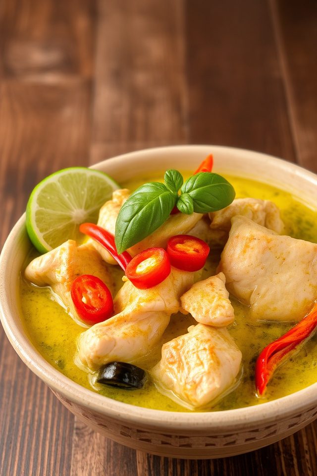 spicy thai chicken curry