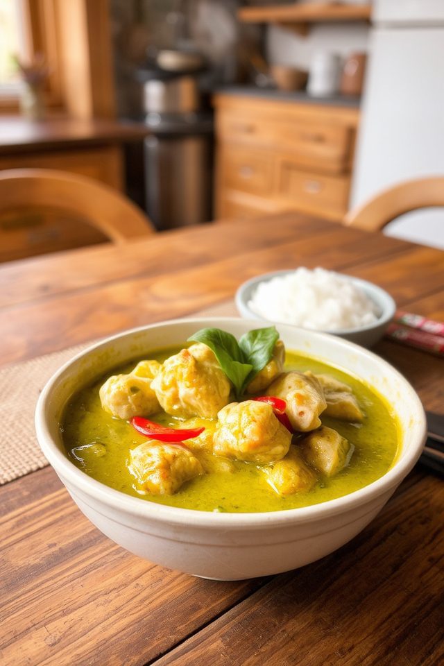 spicy thai chicken dish