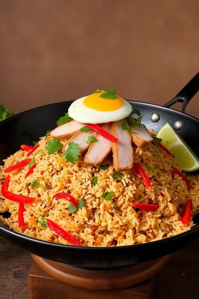 spicy thai fried rice