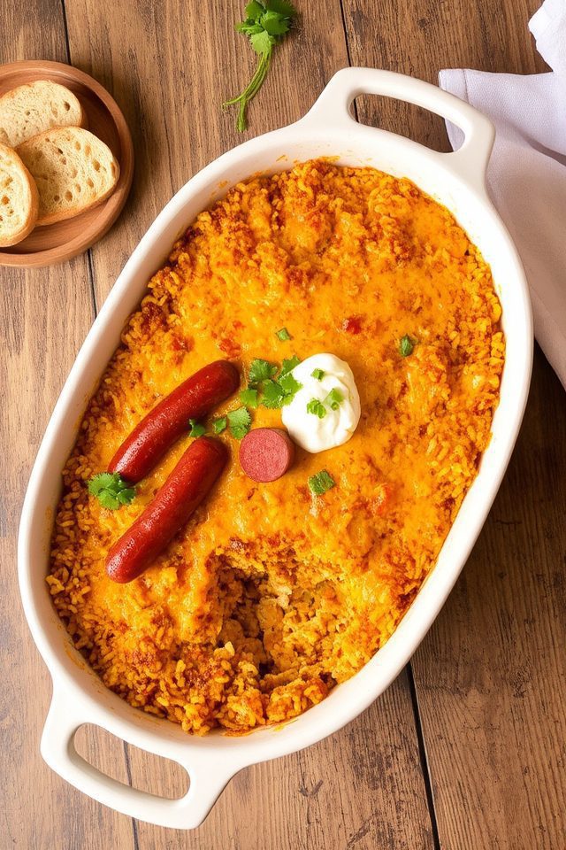 spicy weeknight dinner casserole