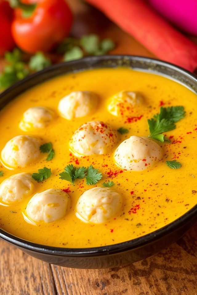 spicy yogurt based curry